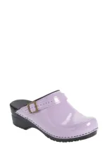 Sanita Estelle Polka Dot Clog In 032 Lilac