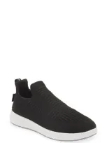 Sanita Trident Knit Sneaker In 002 Black