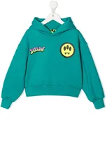 Barrow Kids' Logo-print Detail Hoodie In Green