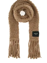 Moncler Genius Biscuit 2 Moncler 1952 Scarf Camel  Donna Tu In Brown