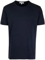 Alex Mill Slub Crew-neck T-shirt In Blue