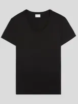 Asket The Lyocell T-shirt Black