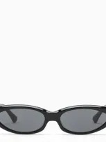 Philó Eyewear Black Sunglasses Quin In Blue