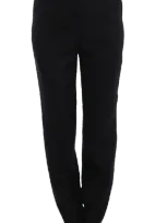 Kaale Suktae High Waist Straight Slim Dress Pants In Black