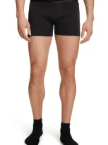 Falke 2-pack Daily Comfort Cotton Blend Boxer Briefs In Black