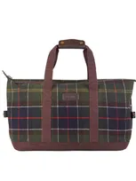 Barbour Cree Tartan Green Blue Duffle Bag