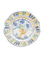 Seletti Diesel Living Dinner Plate In Blue And Yellow