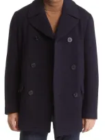 Brooks Brothers Out New Wool Peacoat In Navy