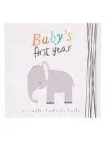 Lucy Darling Kids'  'baby's First Year' Memory Book In Multi