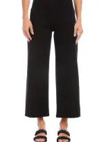 Fifteen Twenty High Waist Crop Wide Leg Pants In Black