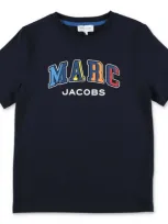 Marc Jacobs Babies'  Boys Blue Logo T-shirt