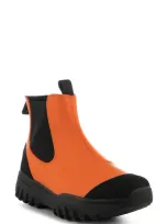 Woden Magda Track Waterproof Boot In 860 Pumpkin