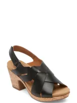 Rockport Cobb Hill Alleah Slingback Sandal In Black