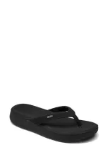 Reef Cushion Cloud Platform Flip Flop In Black