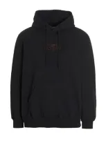 Doublet Black Polyurethane Embroidery Hoodie