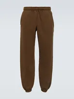 Entire Studios Heavy Cotton Sweatpants In Brown