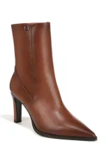 Franco Sarto Appia Pointed Toe Bootie In Tobacco