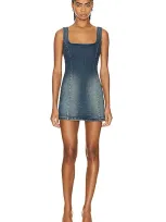 Eb Denim Devan Denim Mini Dress In Tommy