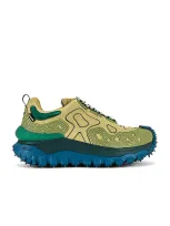 Moncler Genius X Salehe Bembury Green Trailgrip Sneakers