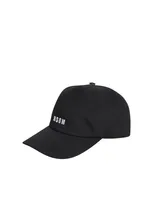 Msgm Cap In Black