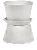 Serax La Mère Brushed-finish Bowl In White