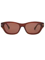 Epokhe Sonnenbrille In Maple Polished & Brown