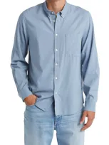 Nn07 Arne 5655 Button-down Shirt In Dust Blue