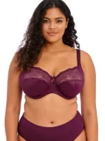 Elomi Morgan Side Support Bra In Black Berry