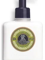 L'occitane Shea Butter Hands & Body Verbena Extra-gentle Lotion 10.1 Fl oz In White