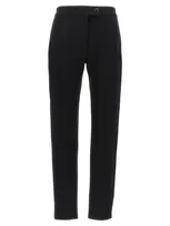 Ferragamo Stretch Pants In Black