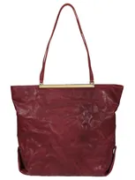 N°21 Barrette Stropicciata Shopping Bag In Red