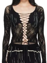 Poster Girl Black Nixie Blouse