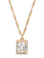 Vidakush The Vixen Pendant Necklace In Clear