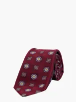 Kiton Ciro Paone Tie In Red