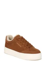 Sam Edelman Wess Cozy Sneaker Frontier In Brown