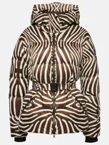 Bogner Lucca-d Printed Down Jacket In Animal