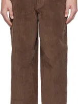 Dime Brown Classic Trousers