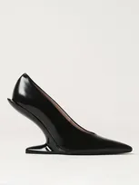 N°21 100mm Sculpted-heel Leather Pumps In Black