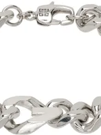 Givenchy Silver G Chain Bracelet In 040-silvery