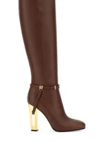 Fendi Delfina Boots In Brown