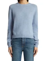 Khaite Diletta Cashmere Crewneck Sweater In Polar