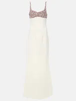 Safiyaa Beatriz Embellished Gown In Multicoloured