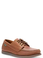 Eastland Yarmouth Moc Toe Derby Shoe In Oak