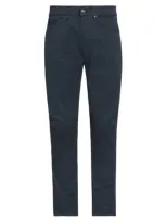 Dondup Man Pants Navy Blue Size 31 Cotton, Elastane