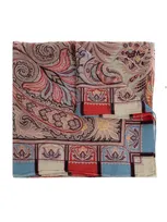 Etro Graphic Printed Square Shape Scarf In Multi