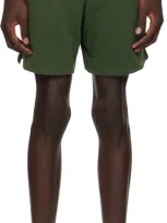 Dime Green Classic Shorts In Dark Forest