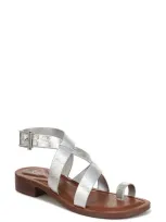 Franco Sarto Ina Toe Loop Sandal In Silver