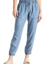 Splendid Lakeside Chambray Indigo Jogger Pants