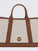 Michael Michael Kors Logo Monogram Tote Bag In Multi