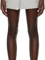 The Garment Gray Trento Miniskirt In 616 Heather Grey Mel